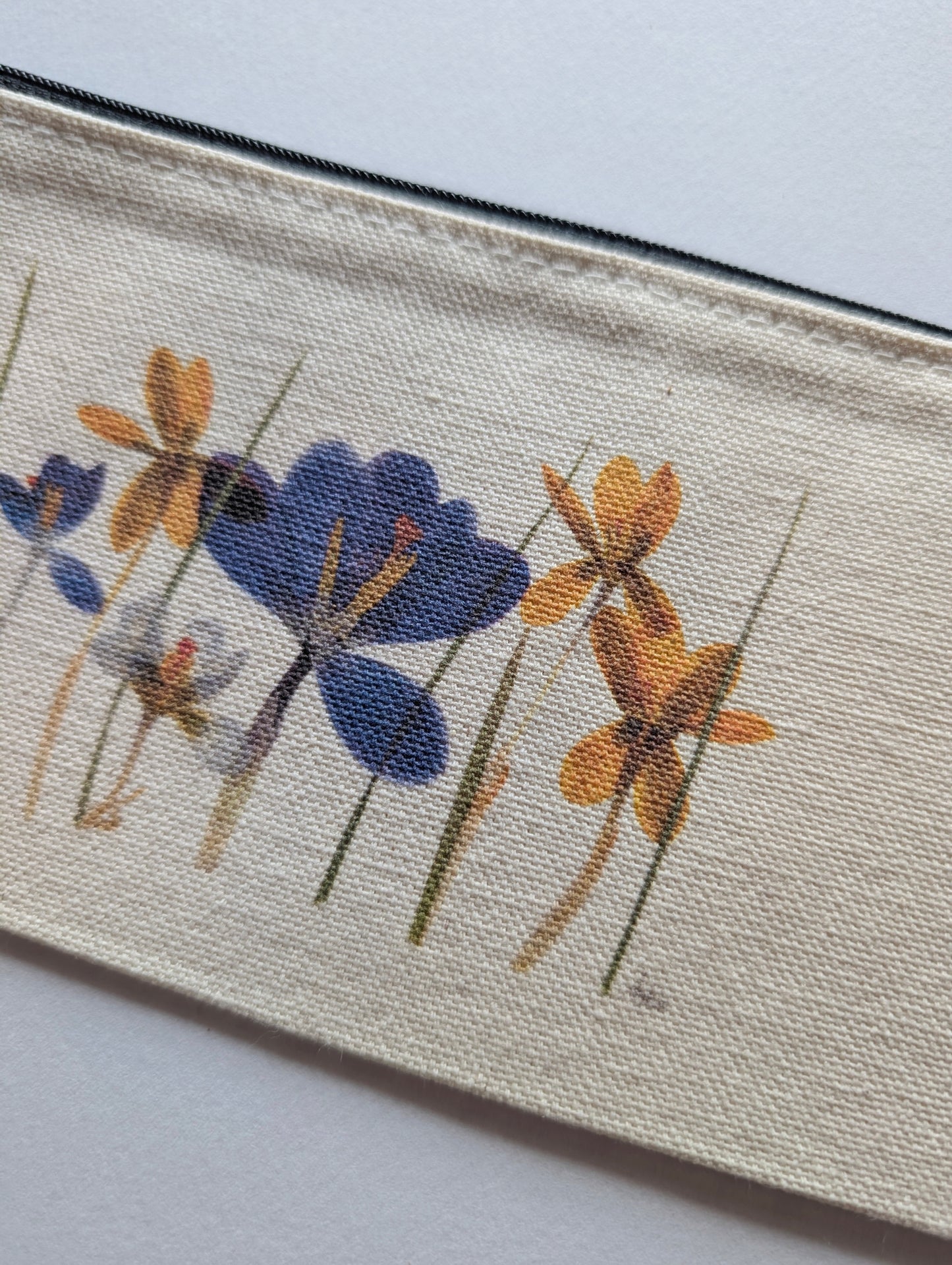 Crocus-scape Pencil Pouch