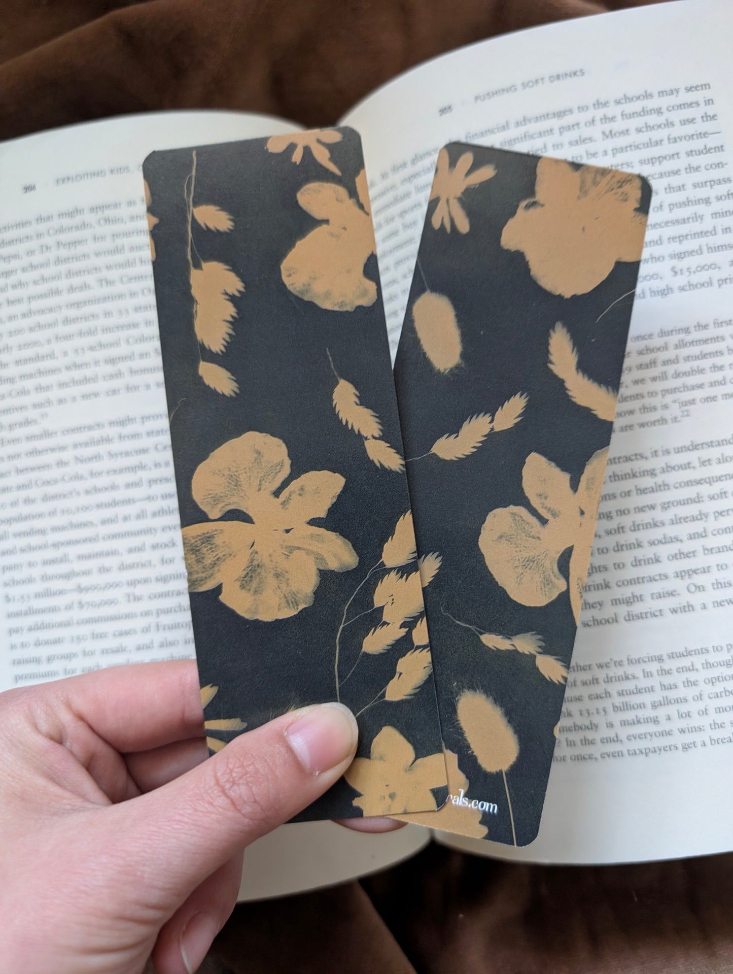 Fallow Printed Bookmark