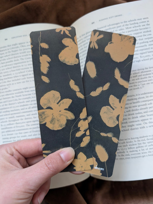 Fallow Printed Bookmark