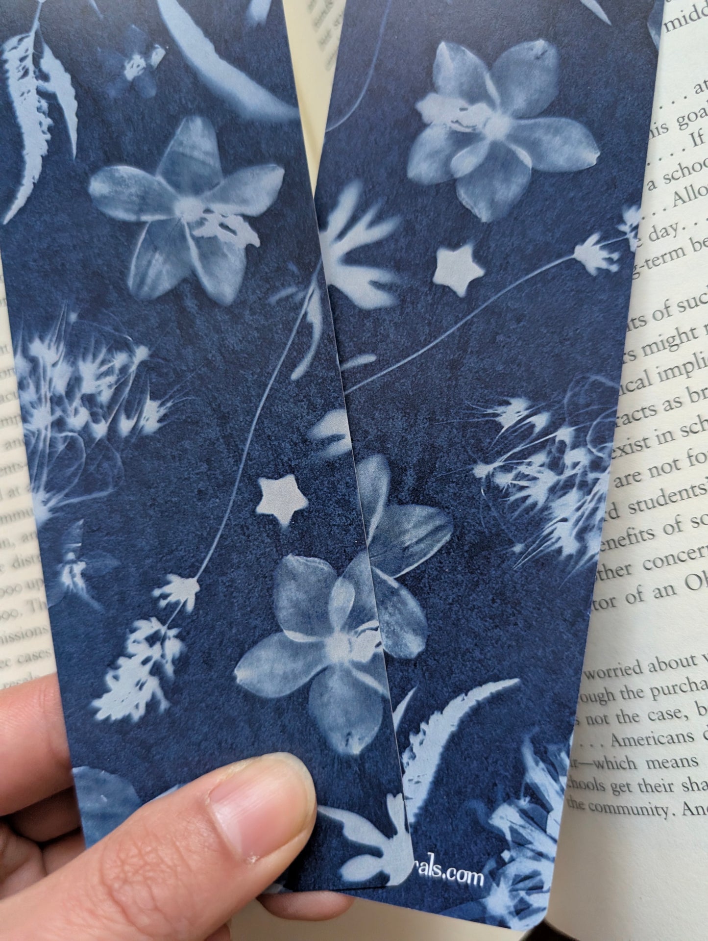 Transparency Printed Bookmark