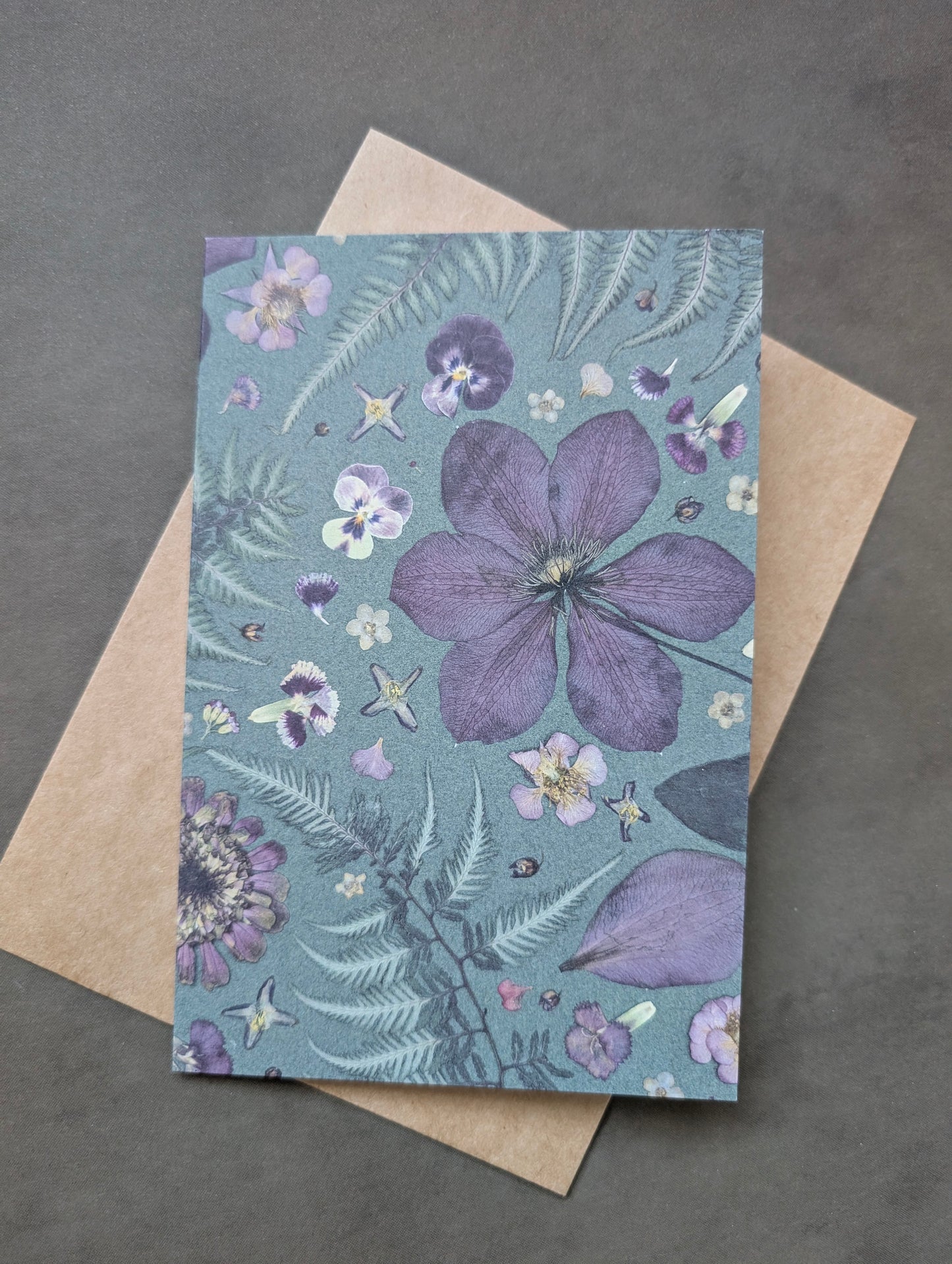 Secret Garden Printed Card