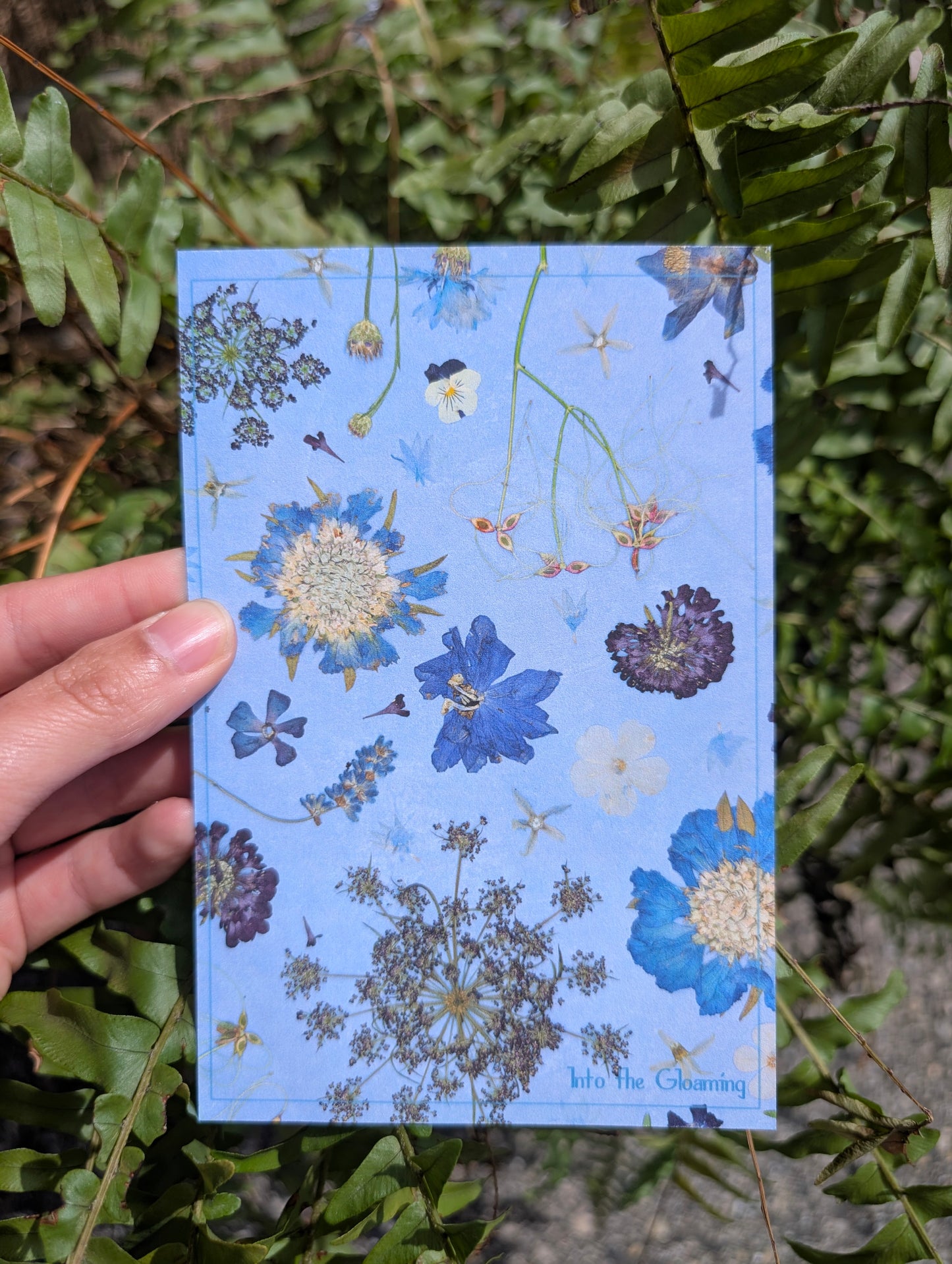 Floral Collage Postcards