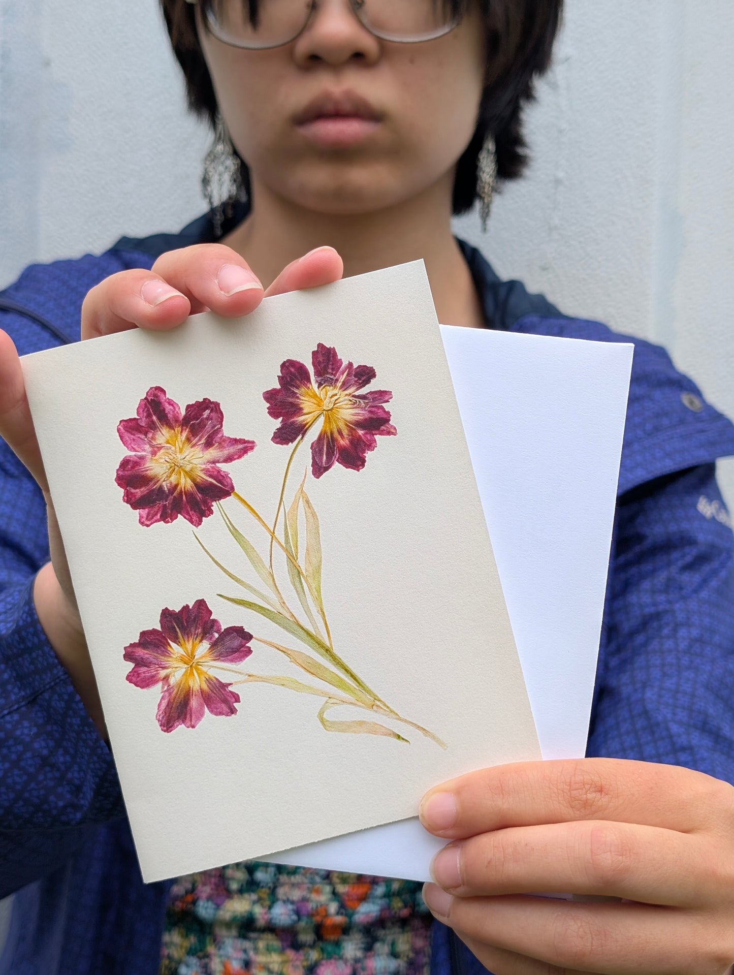 Tulips A2 Card