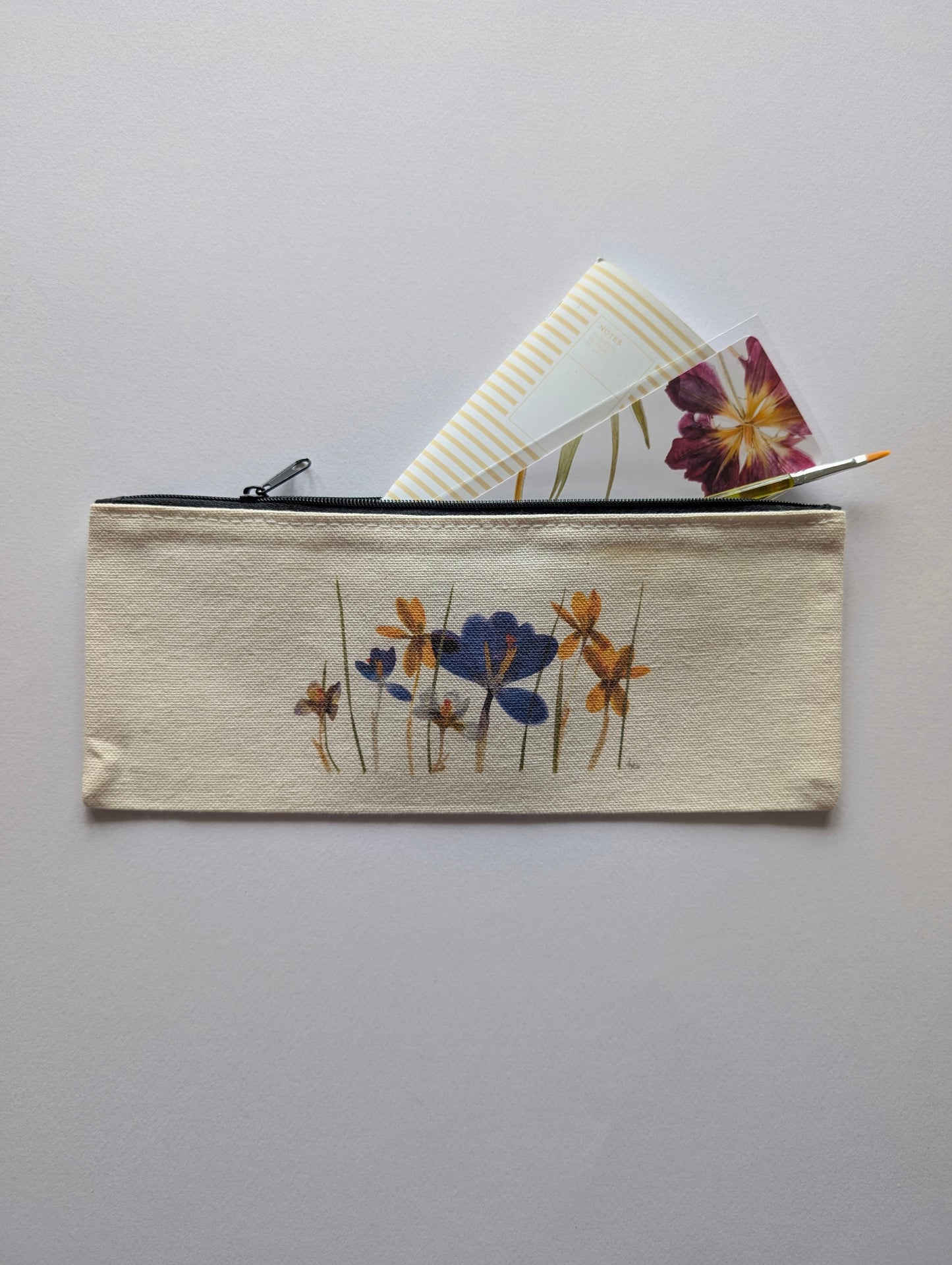 Crocus-scape Pencil Pouch