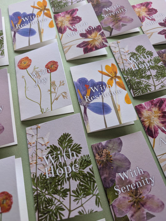 Mini Floral Symbolism Note Card Pack