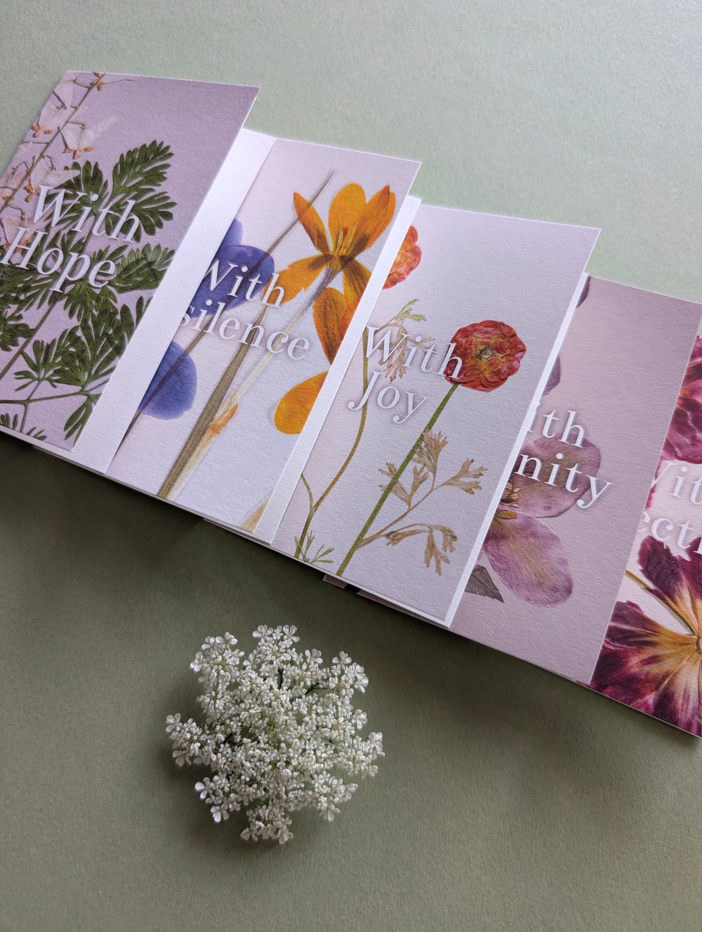Mini Floral Symbolism Note Card Pack