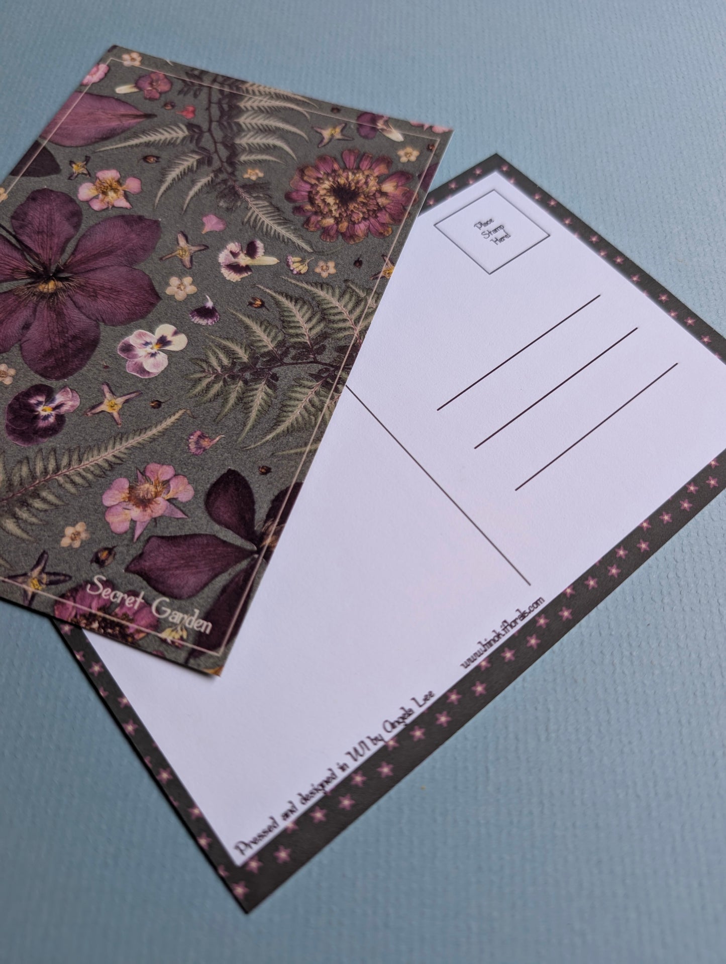Floral Collage Postcards