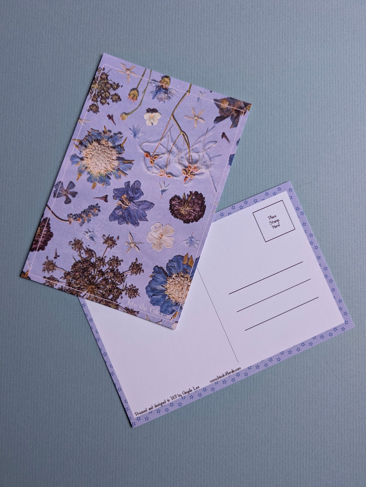 Floral Collage Postcards