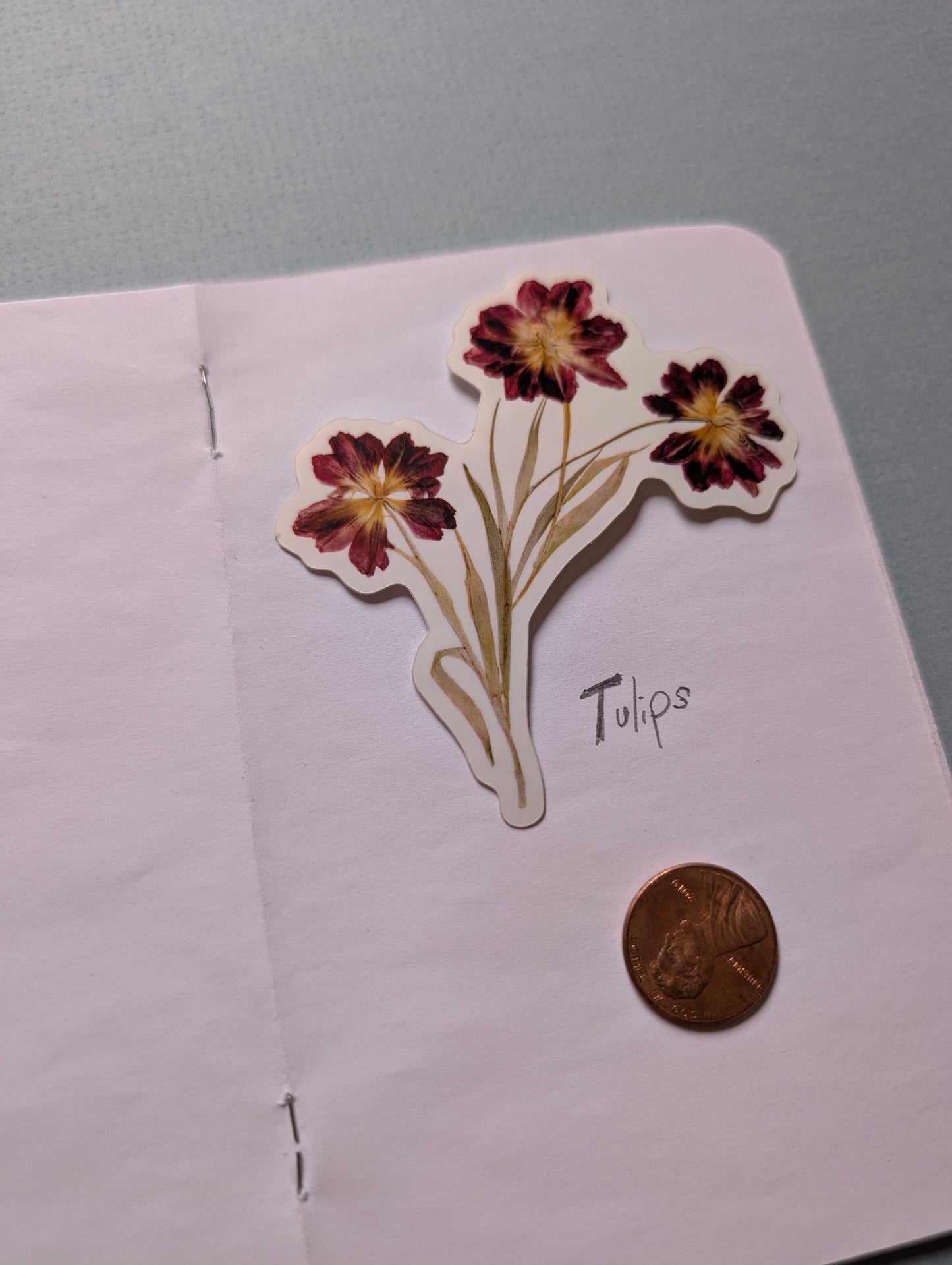 Pressed Flower Stickers