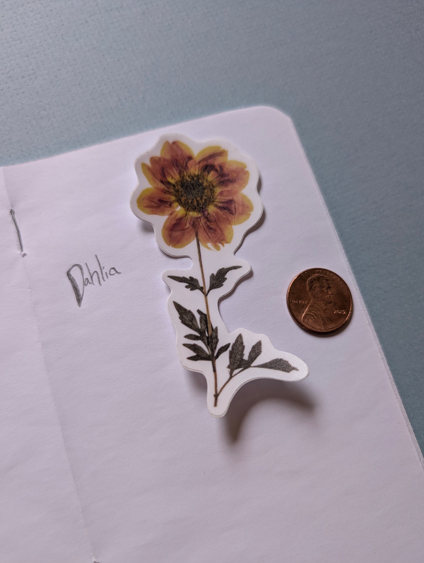 Pressed Flower Stickers
