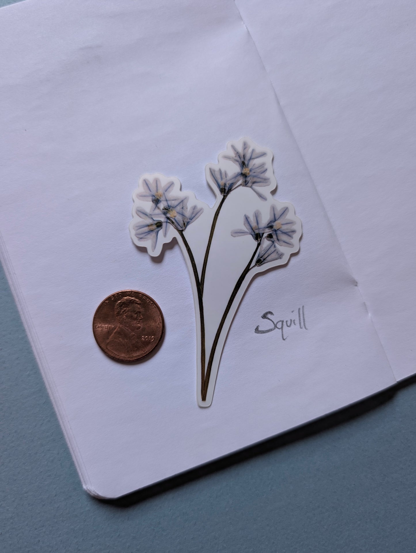 Pressed Flower Stickers