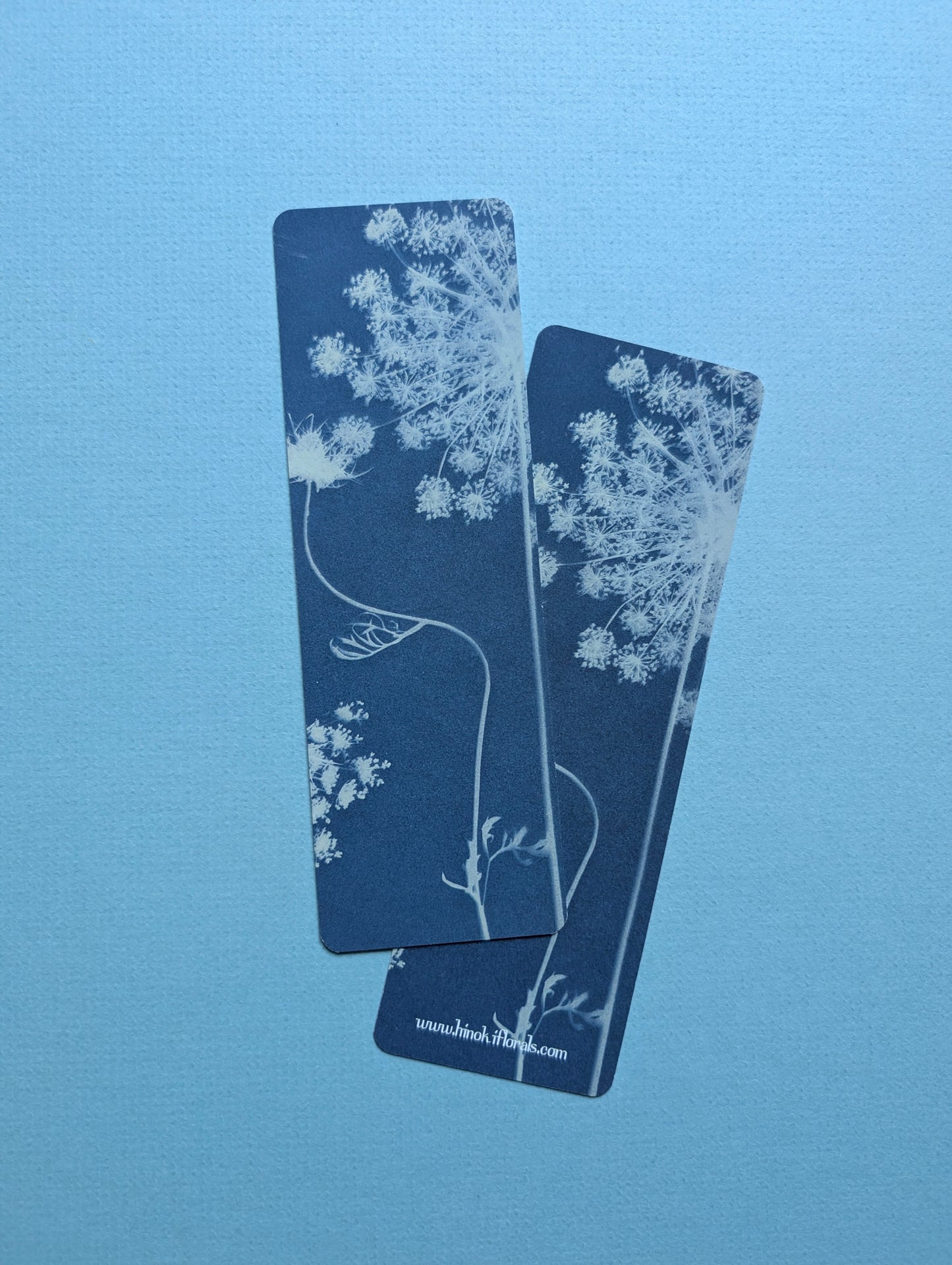 Color Play Cyanotype Bookmarks