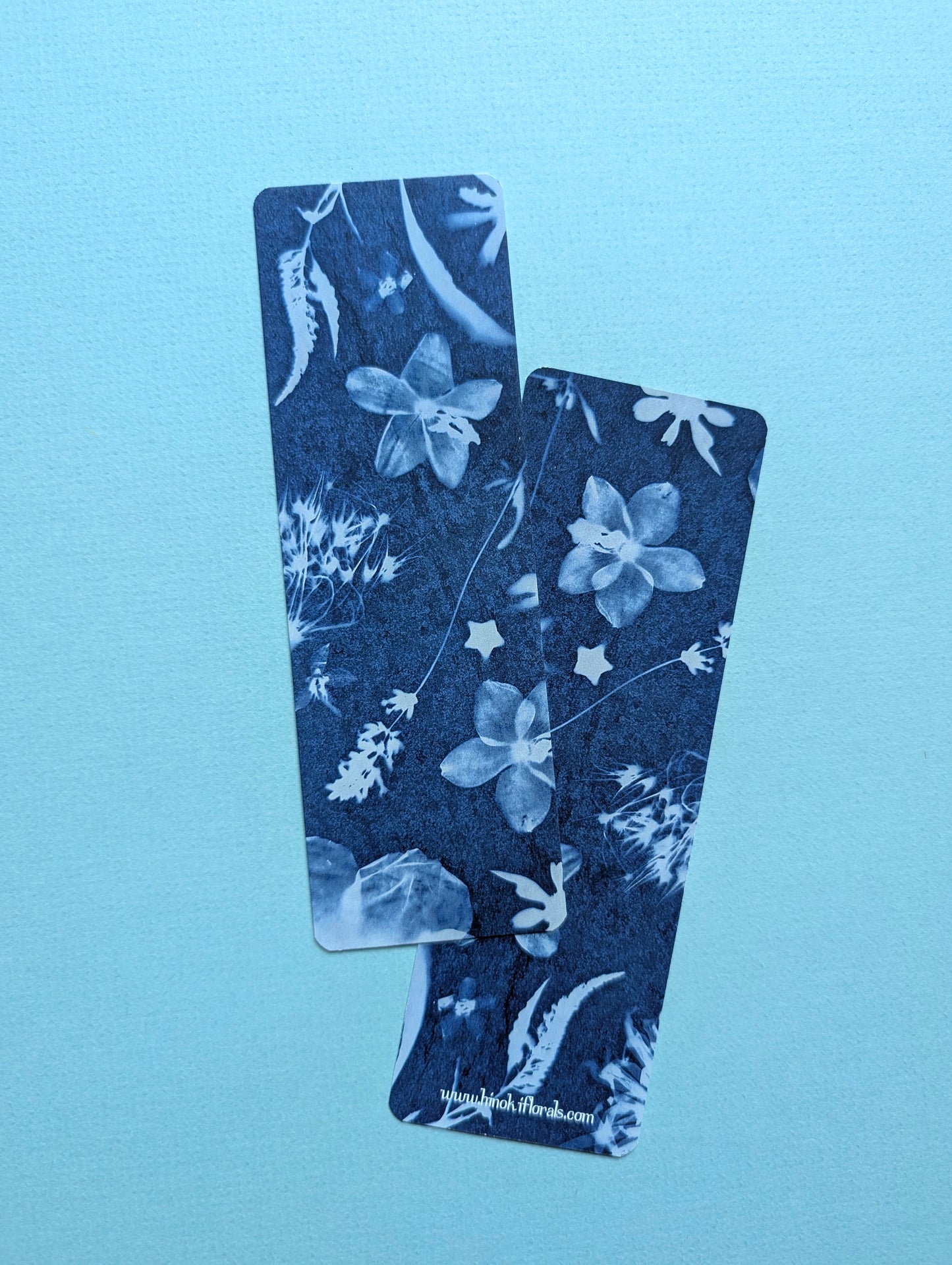 Color Play Cyanotype Bookmarks