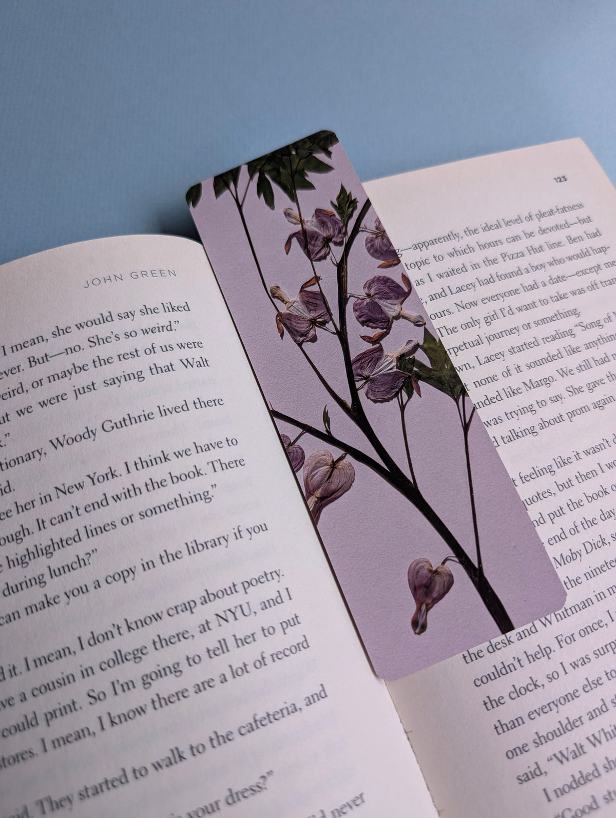Warm Colors Floral Bookmarks