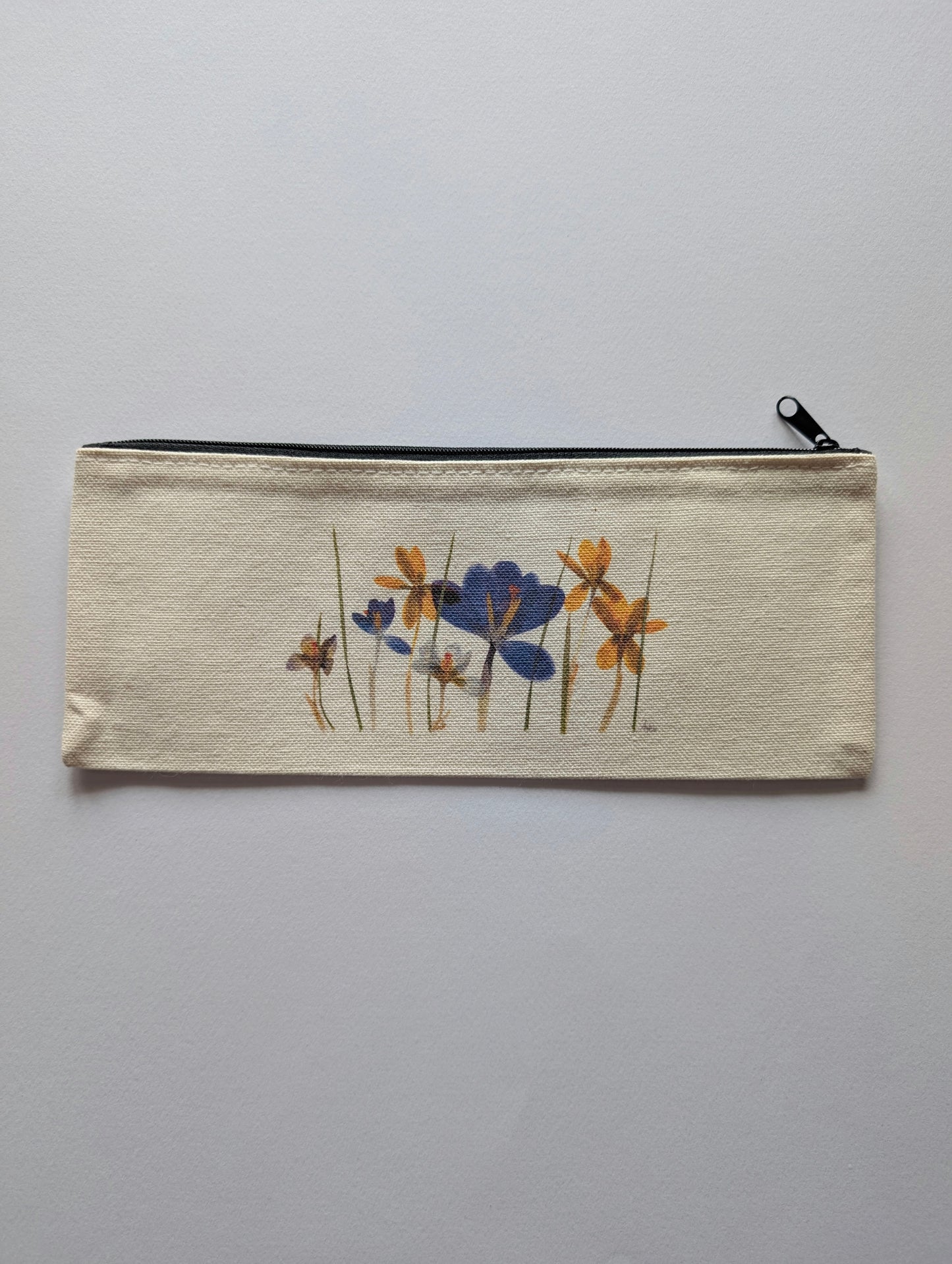 Crocus-scape Pencil Pouch