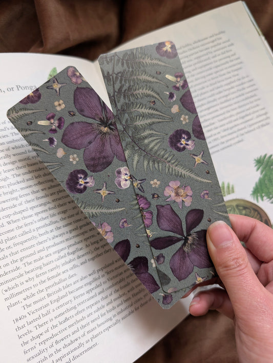 Secret Garden Printed Bookmark