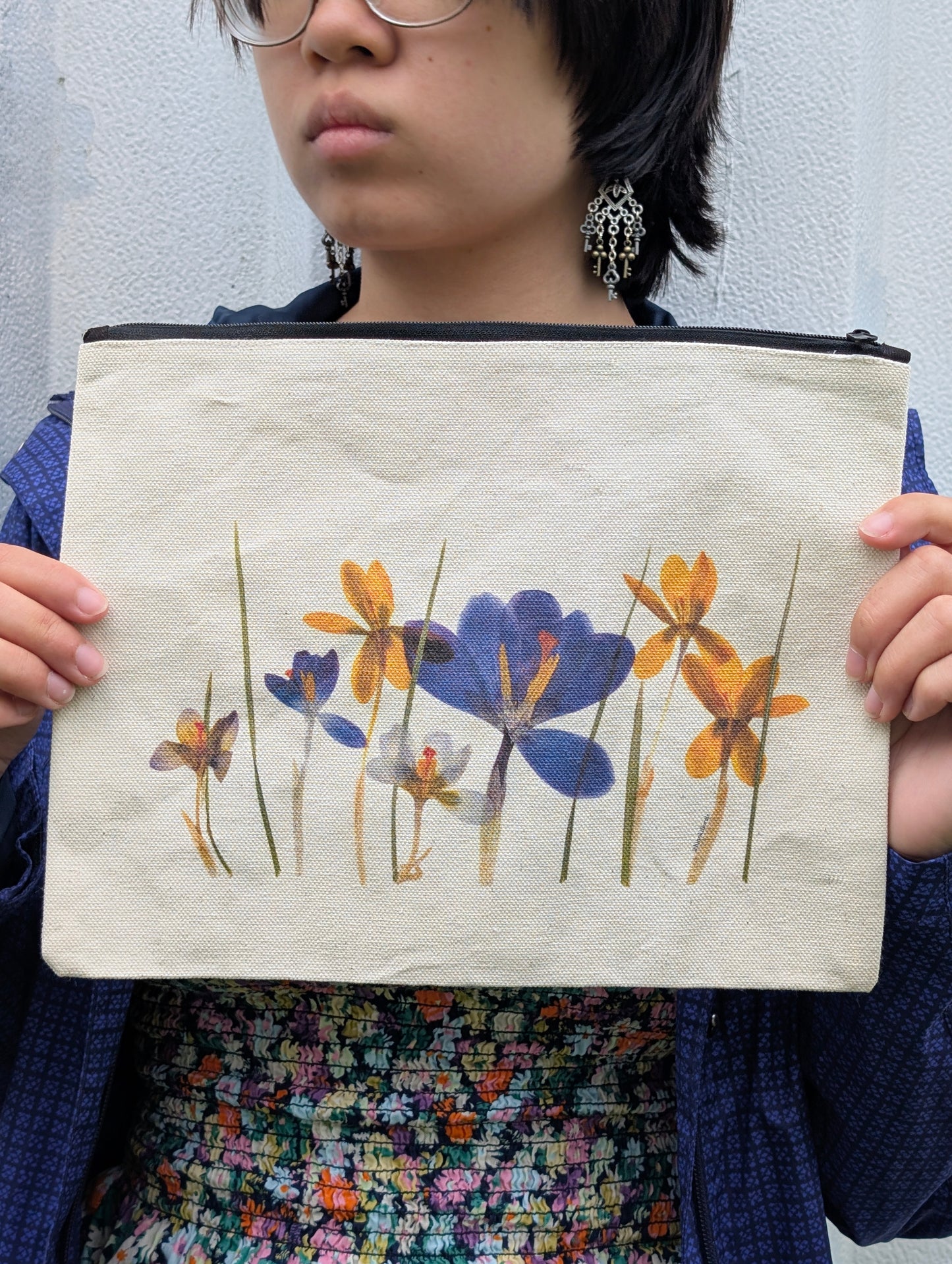 Crocus-scape Project Bag