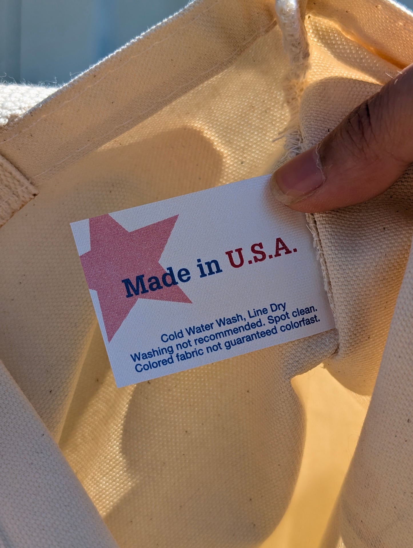 Pressed Flower Tote Bags