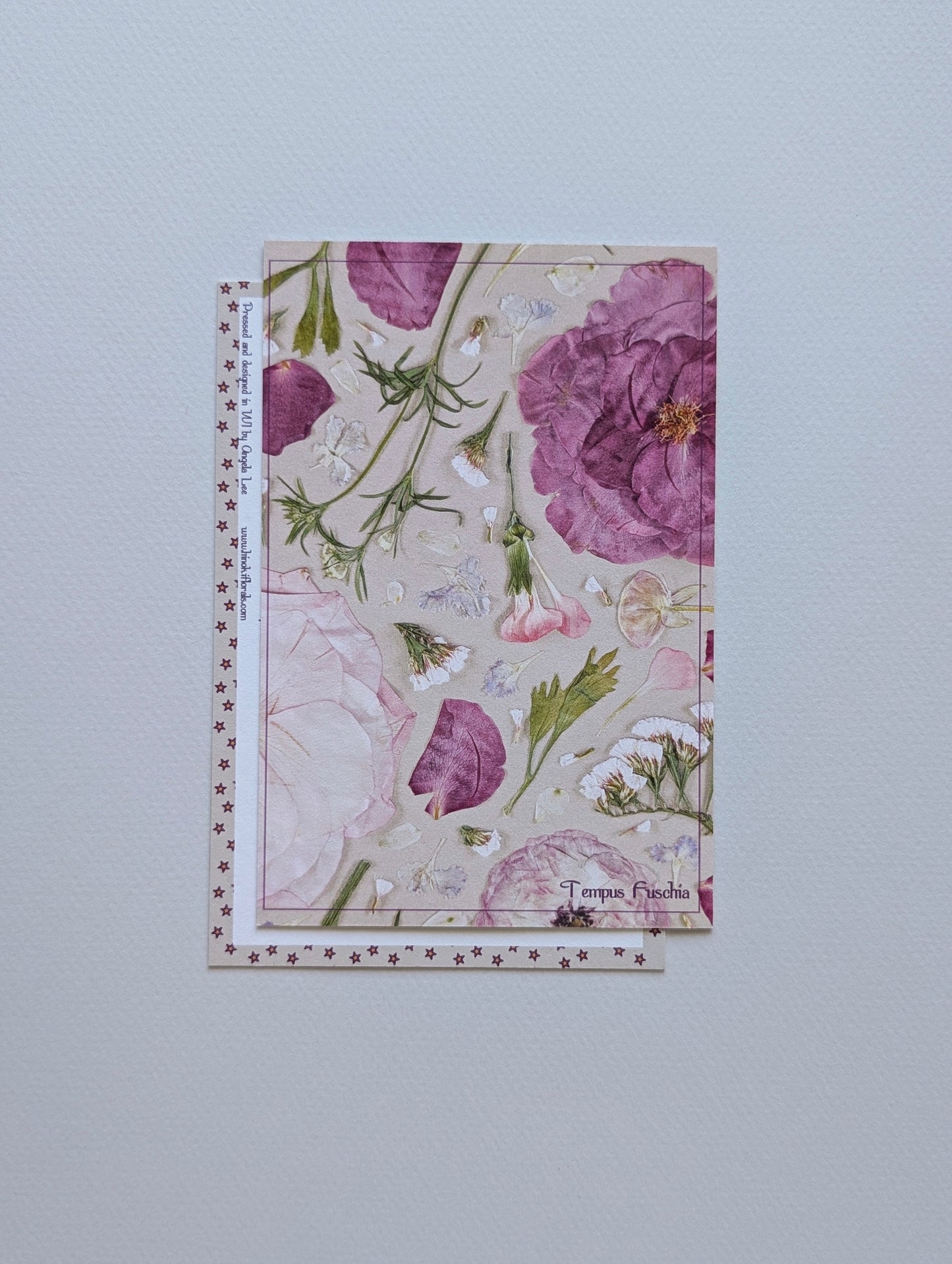 Floral Collage Postcards