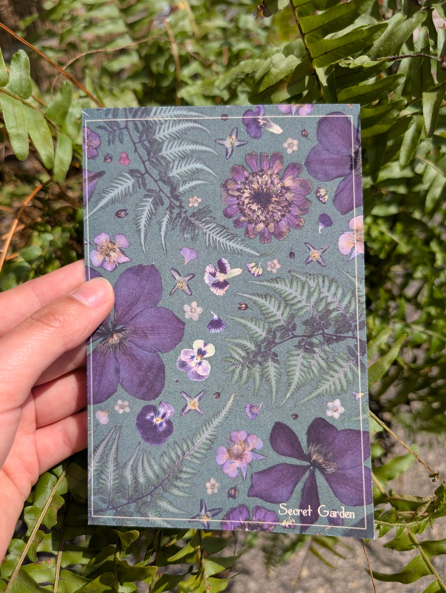 Floral Collage Postcards